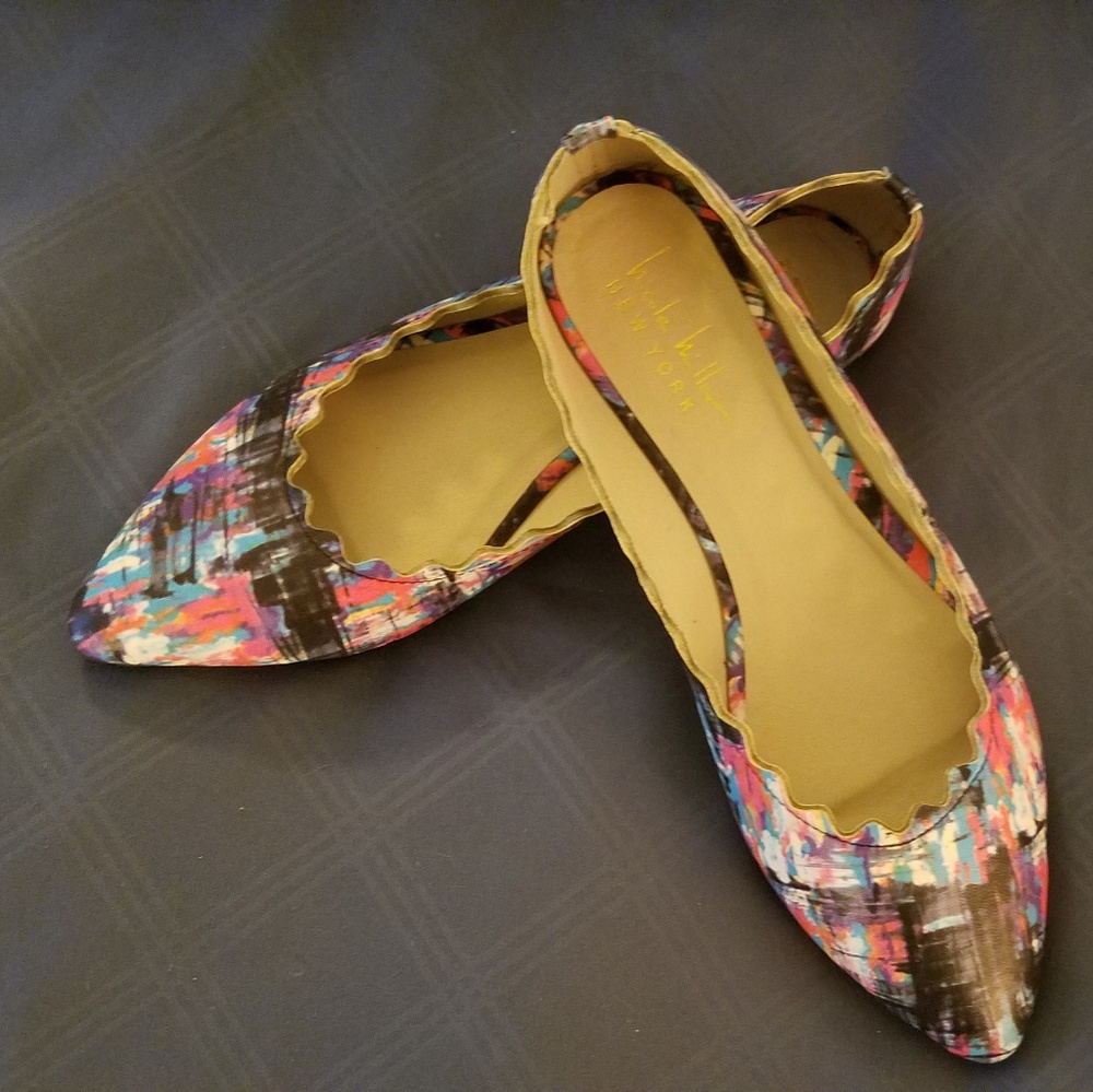 Nicole Miller Parramatta Scalloped Flats